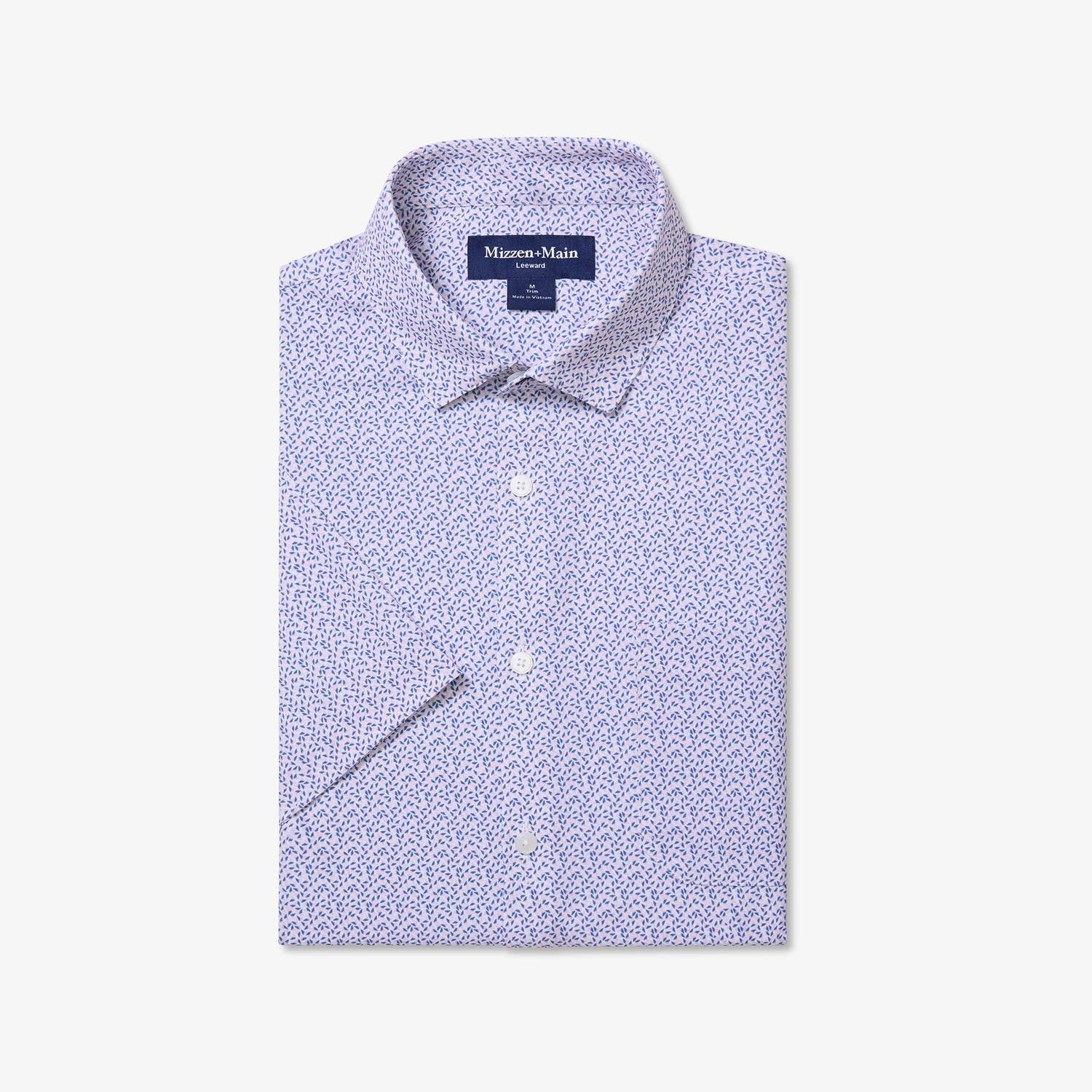 Mizzen + Main - Leeward Short Sleeve Dress Shirt