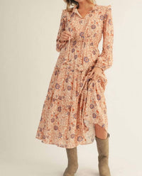 Jodifl - Boho Peasant Dress