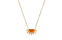 Kendra Scott - Women's Samantha Sun Short Pendant Necklace