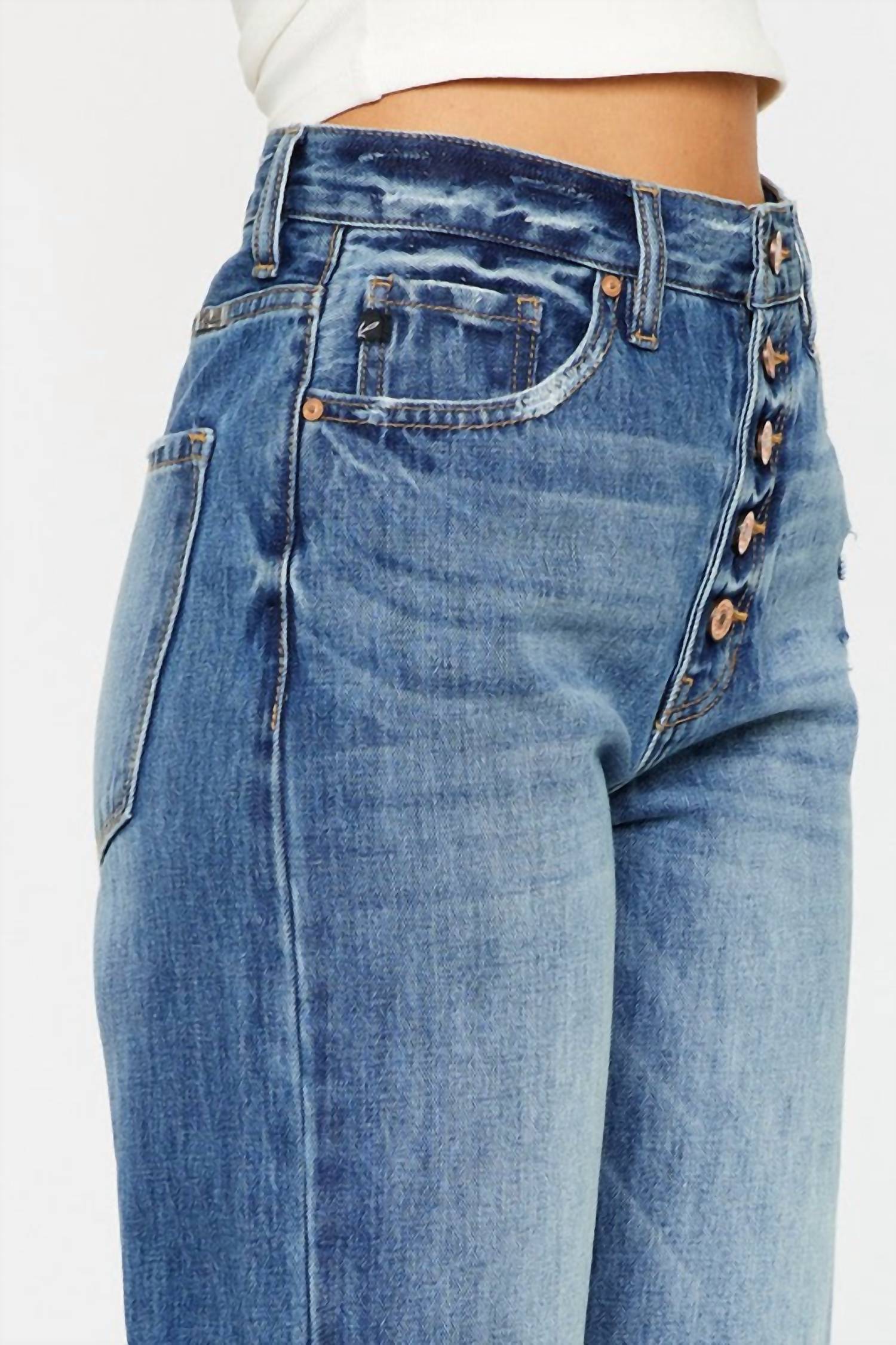 Kancan - Ultra High Rise 90's Flare Jean