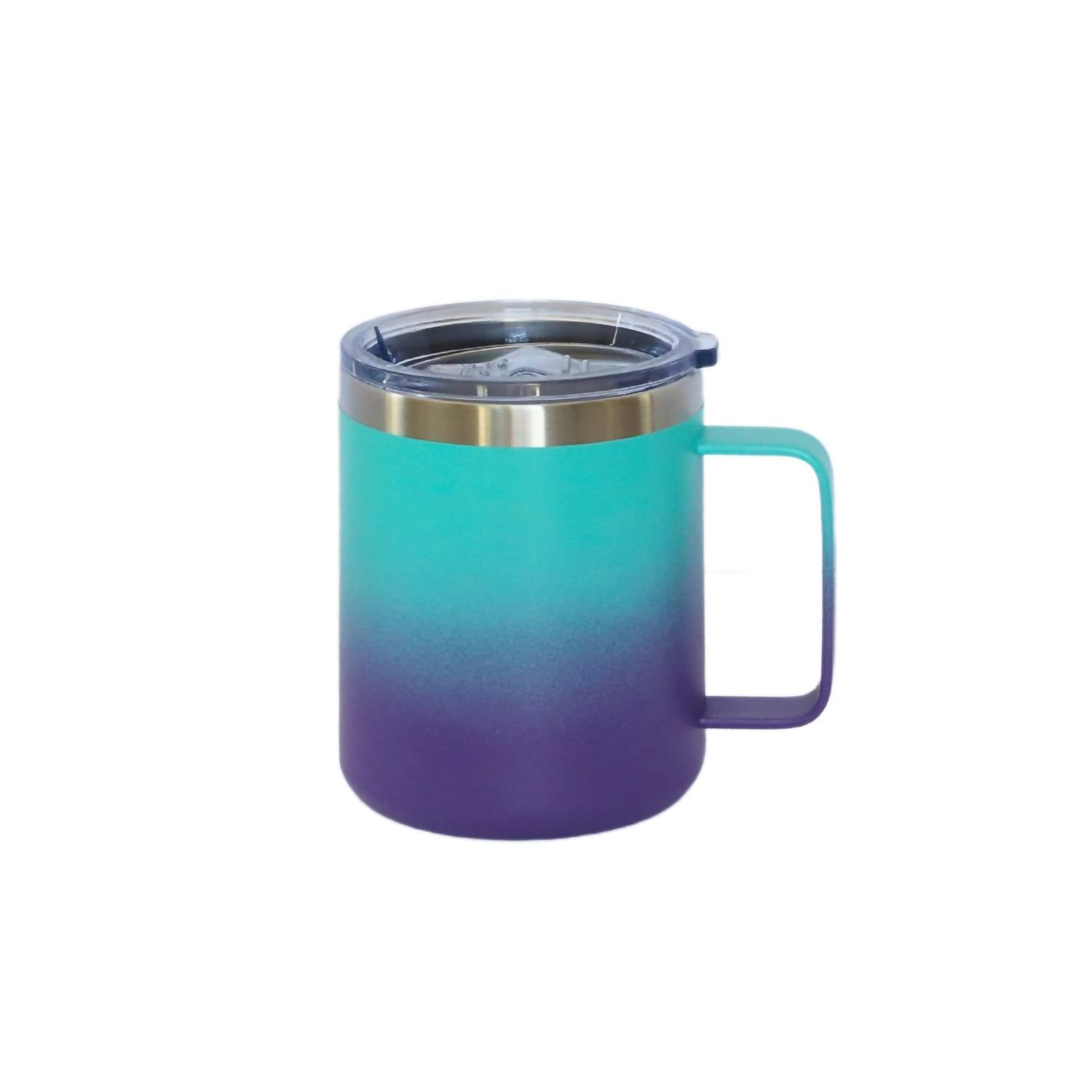 Creative Gifts International - Stainless Steel Travel Mug with Handle