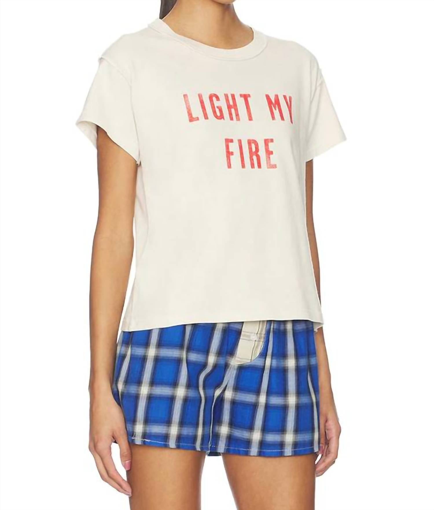 Daydreamer - Doors Light My Fire Reverse Girlfriend Tee