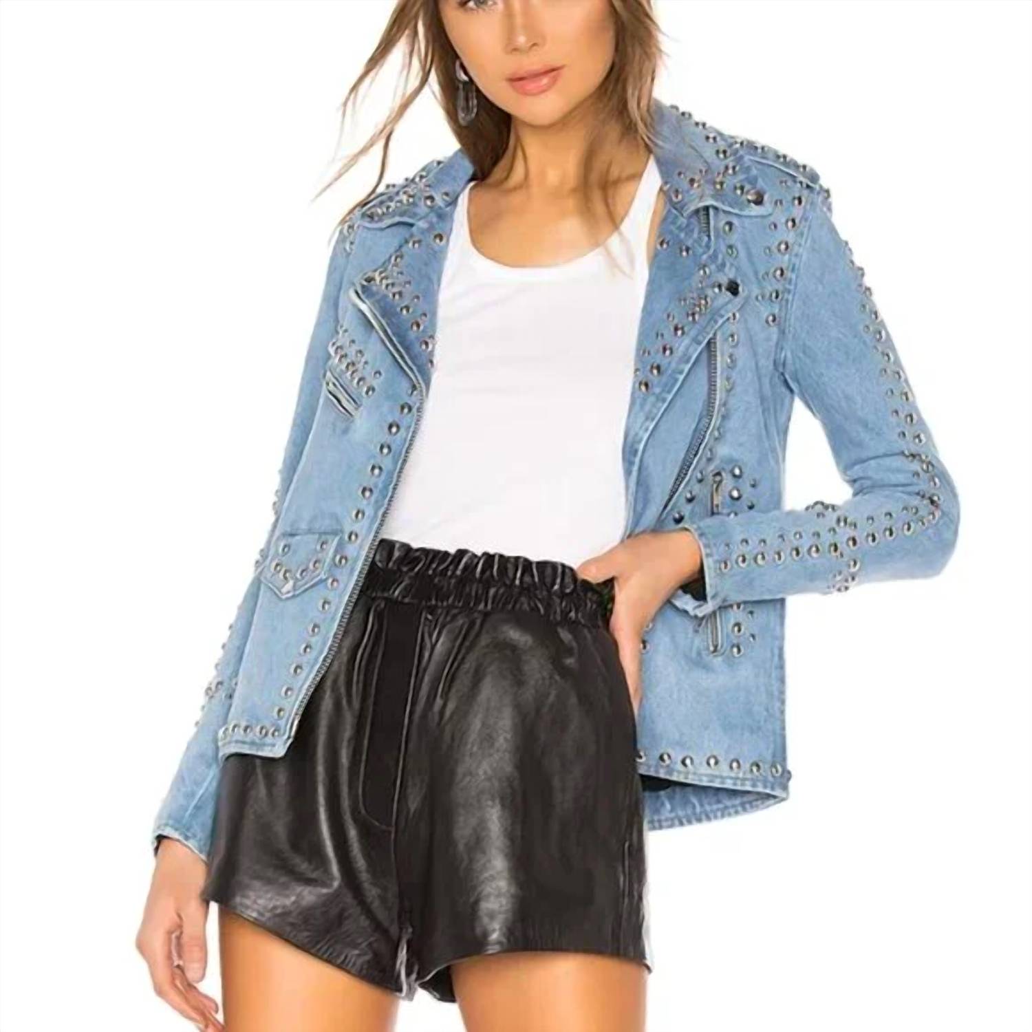Adore - Silver Embellished Jacket