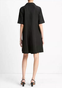 Vince - Short Sleeve A-line Mini Dress