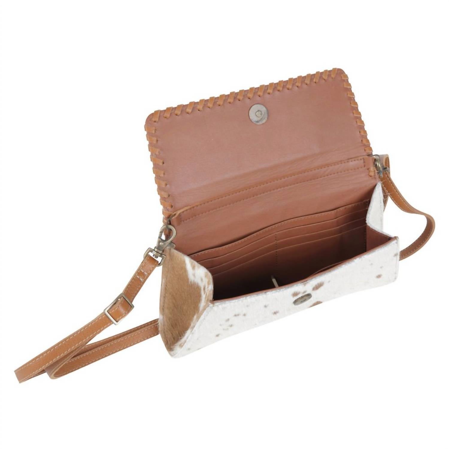 Myra Bag - Women's Incipient Hair-on Hide Wallet Shoulder Bag