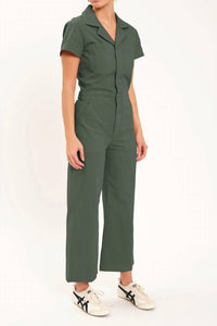 Daze - Denim Maverick Short Sleeve Jumpsuit