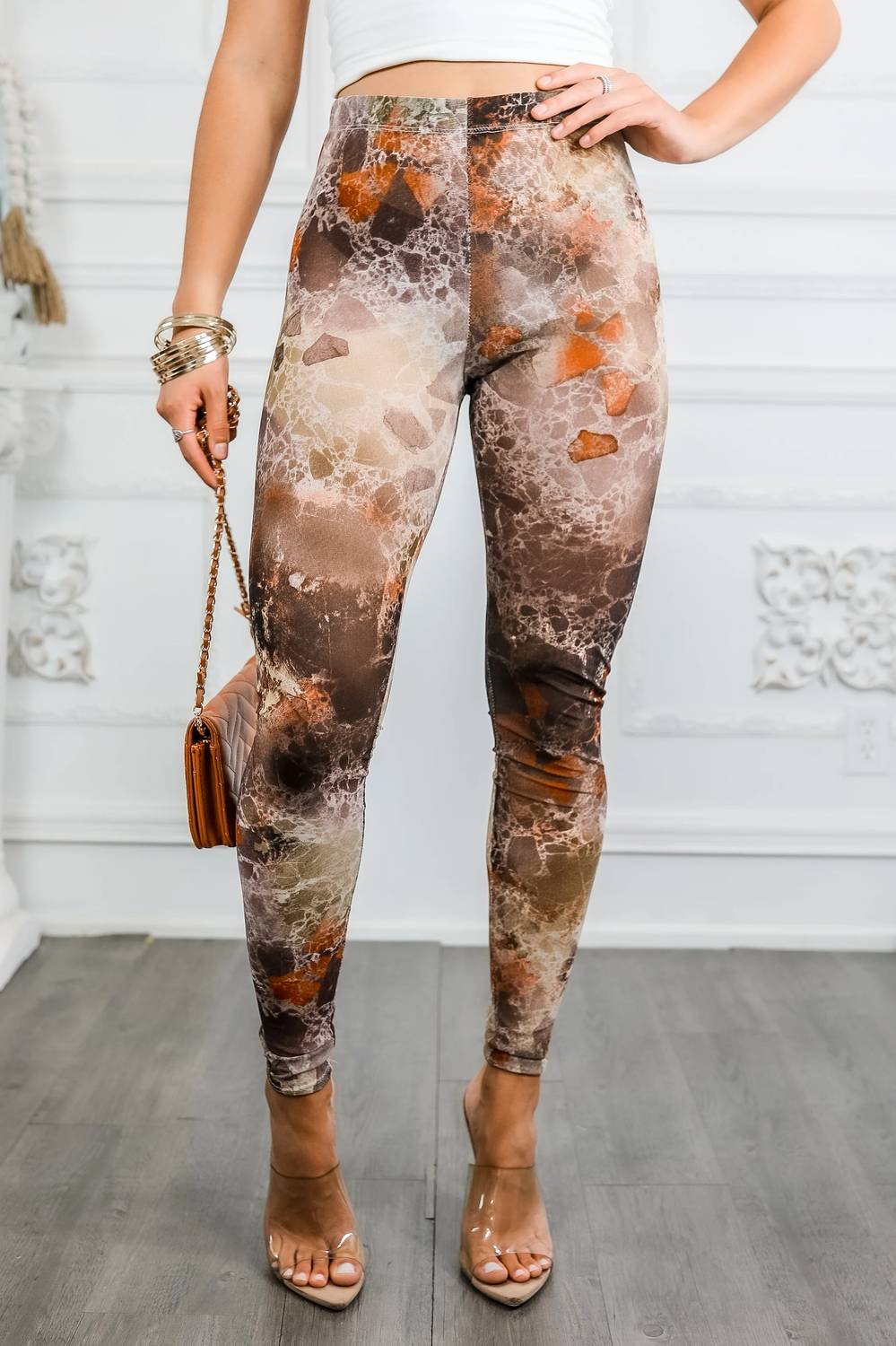 Surelymine - High Waisted Sheer Stretch Pant