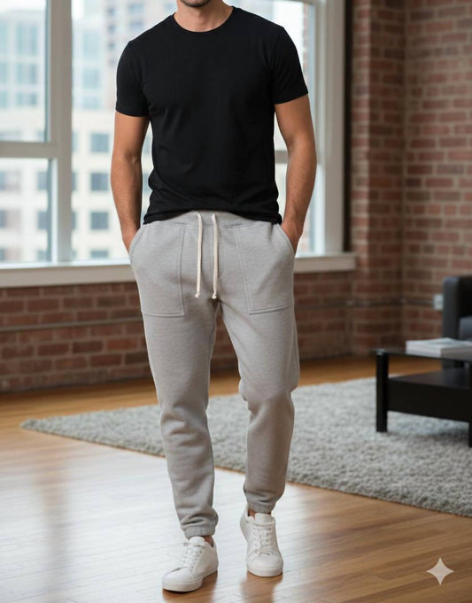 Save Khaki United - Organic Heather Fleece Utility Pants