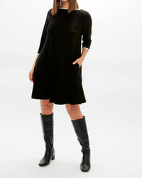 Sympli - Tipped Reversible Trapeze Dress