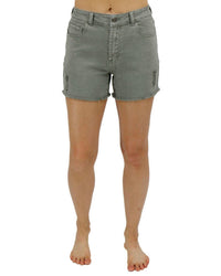 Grace And Lace - Casual Colored Denim Shorts