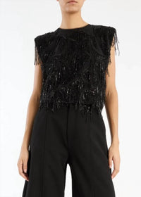 Rotate - Sequined Sleeveless Top