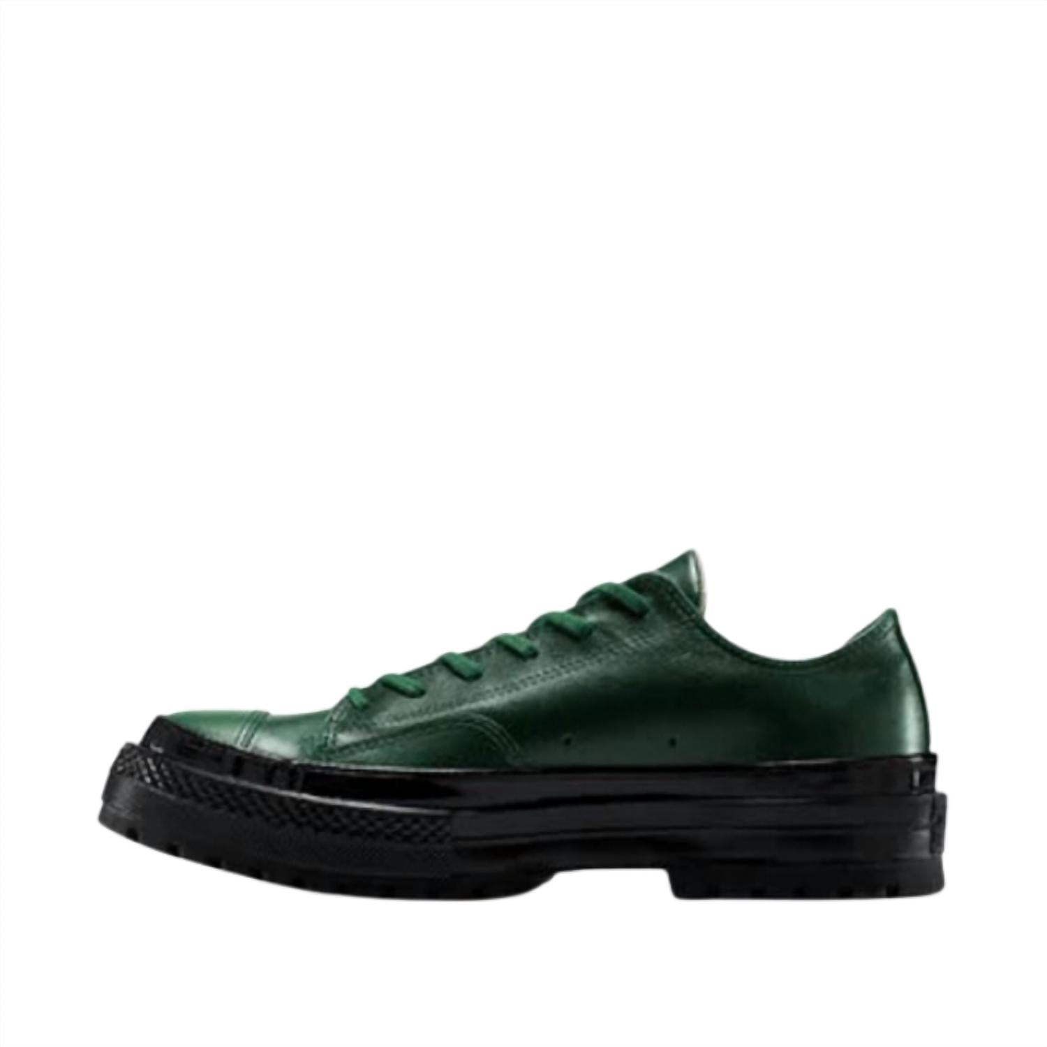 Converse Unisex - Chuck 70 National Leather Ox Sneaker in branch out branch out black green - sneaker