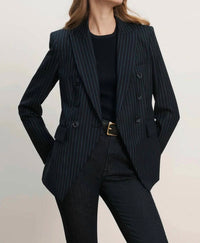 Veronica Beard - Miller Dickey Flap-pocket Double-breasted Blazer