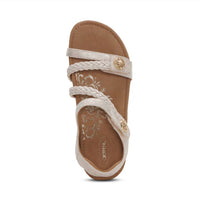 Aetrex - Women's Jillian Braided Quarter Strap Sandal