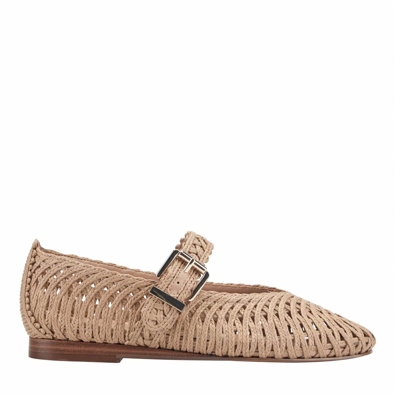 Marc Fisher - Women's Emillia Woven Mary Jane Flat