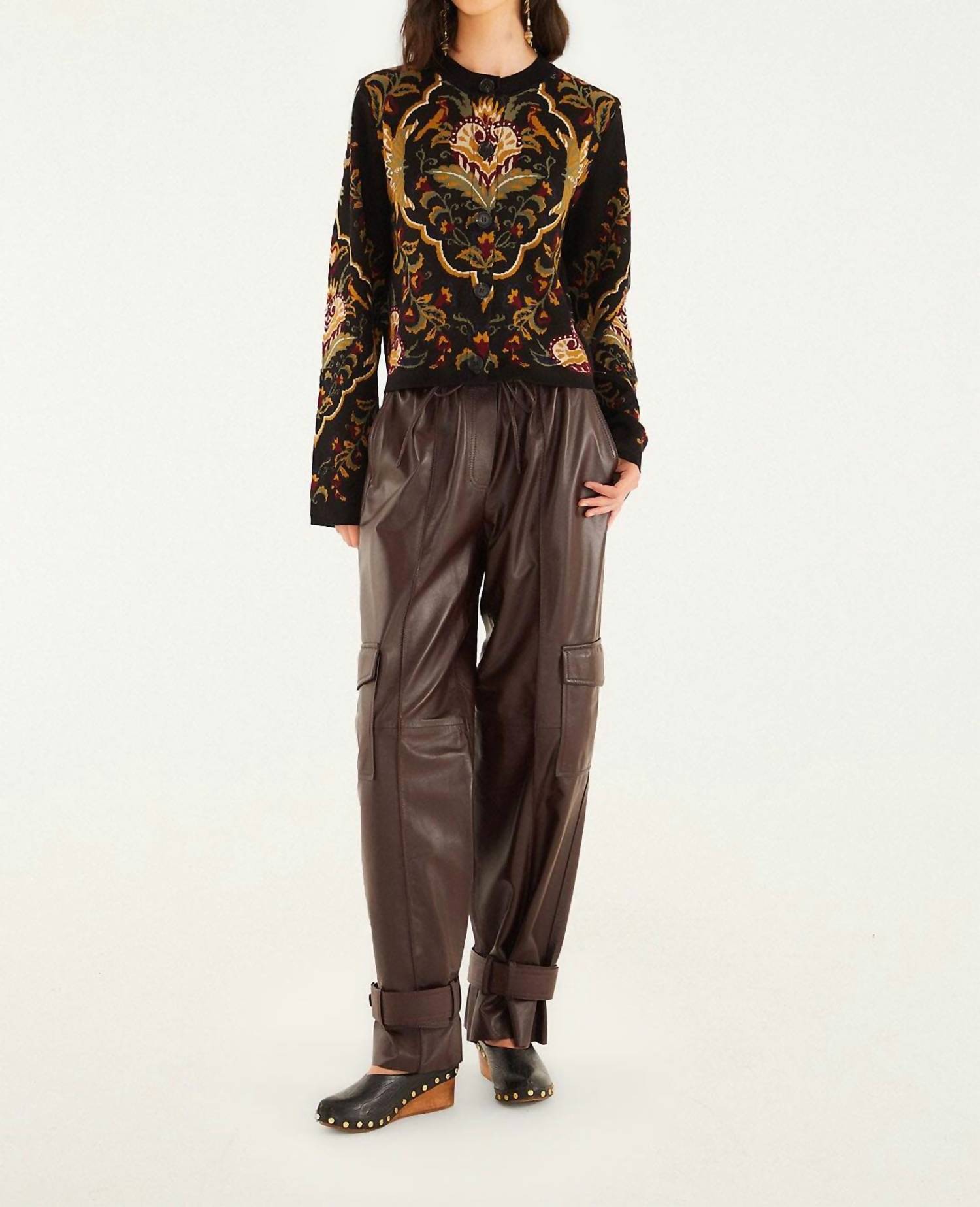 Farm Rio - Majestic Hearts Knit Cardigan