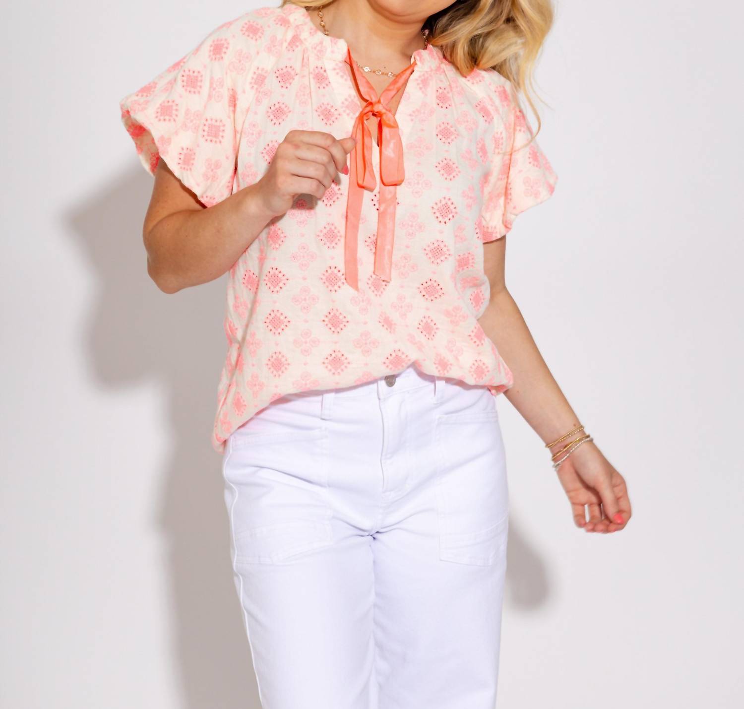 Ivy Jane - Popover & Tie Top
