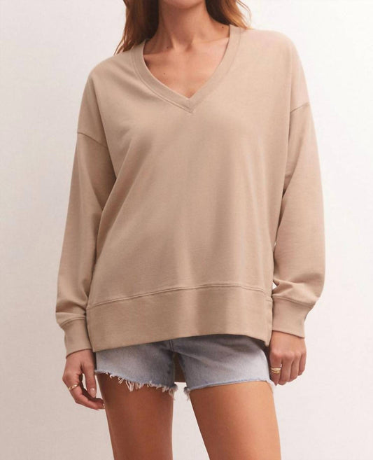 Z Supply - Modern V-Neck Weekender Sweatshirt