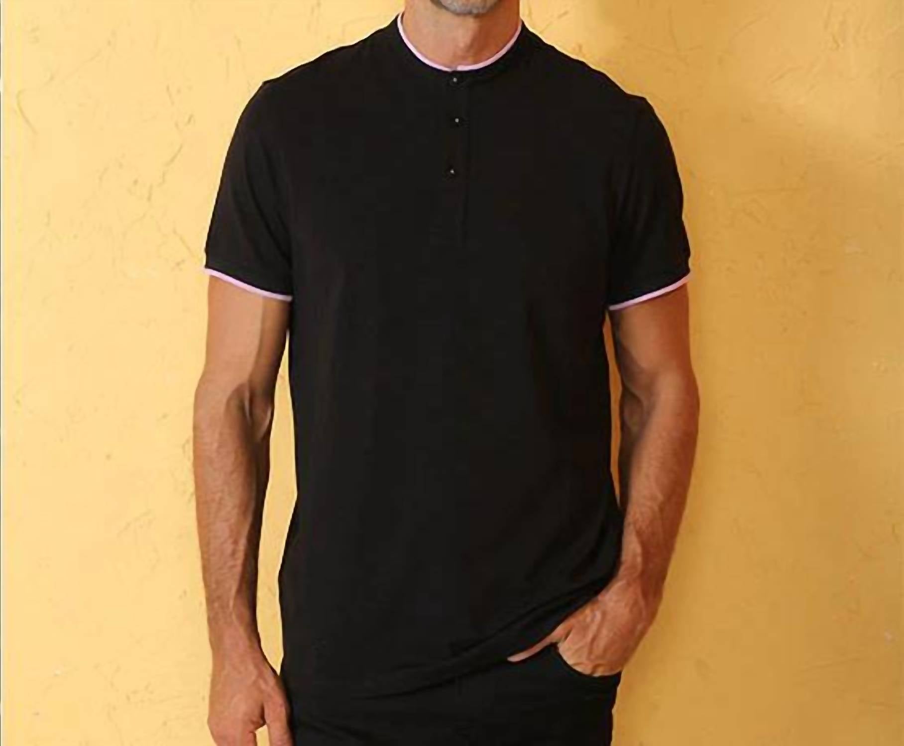 Eight X - Modern Henley Polo