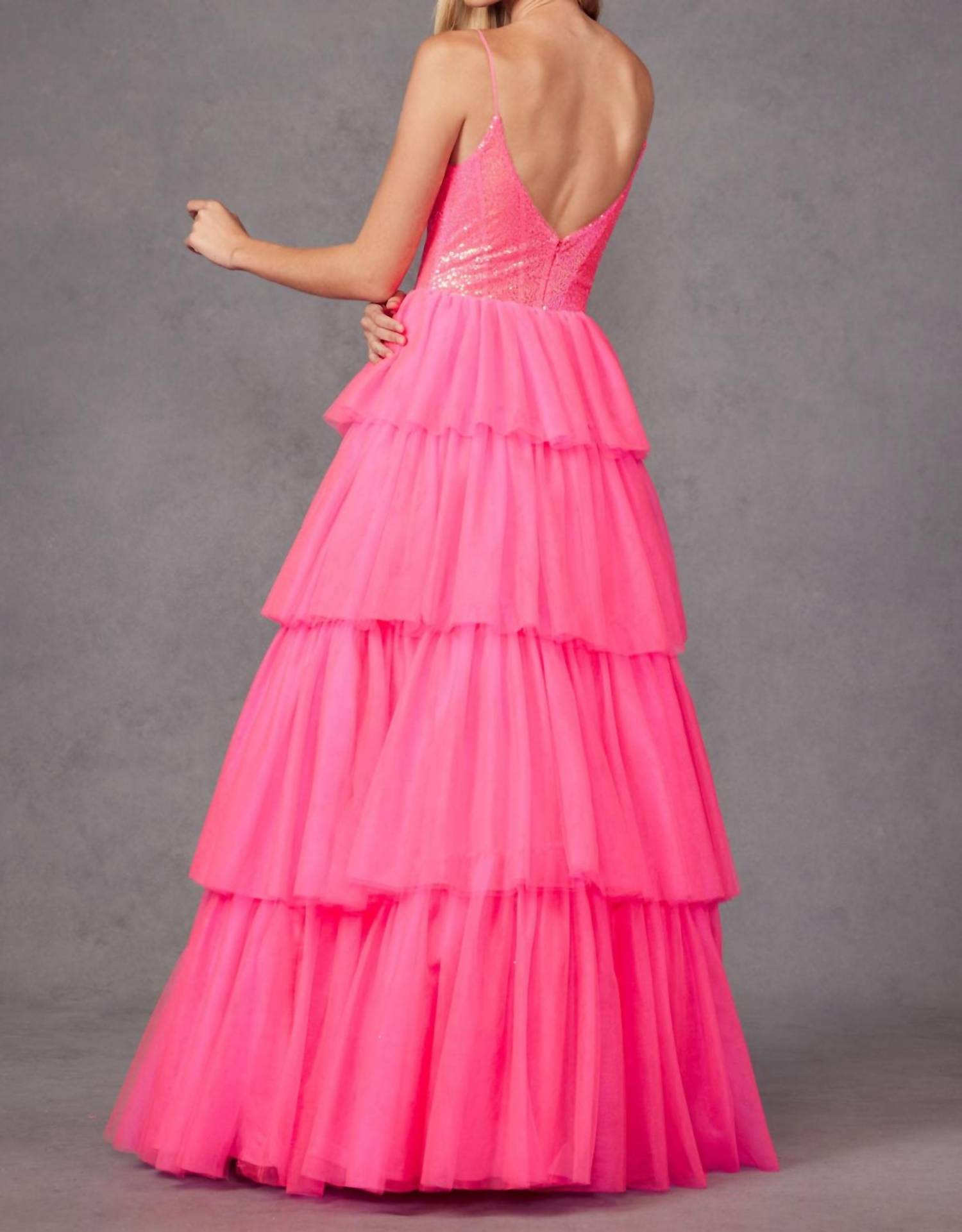 Juliet - Sleeveless A-line Ruffled Prom Dress