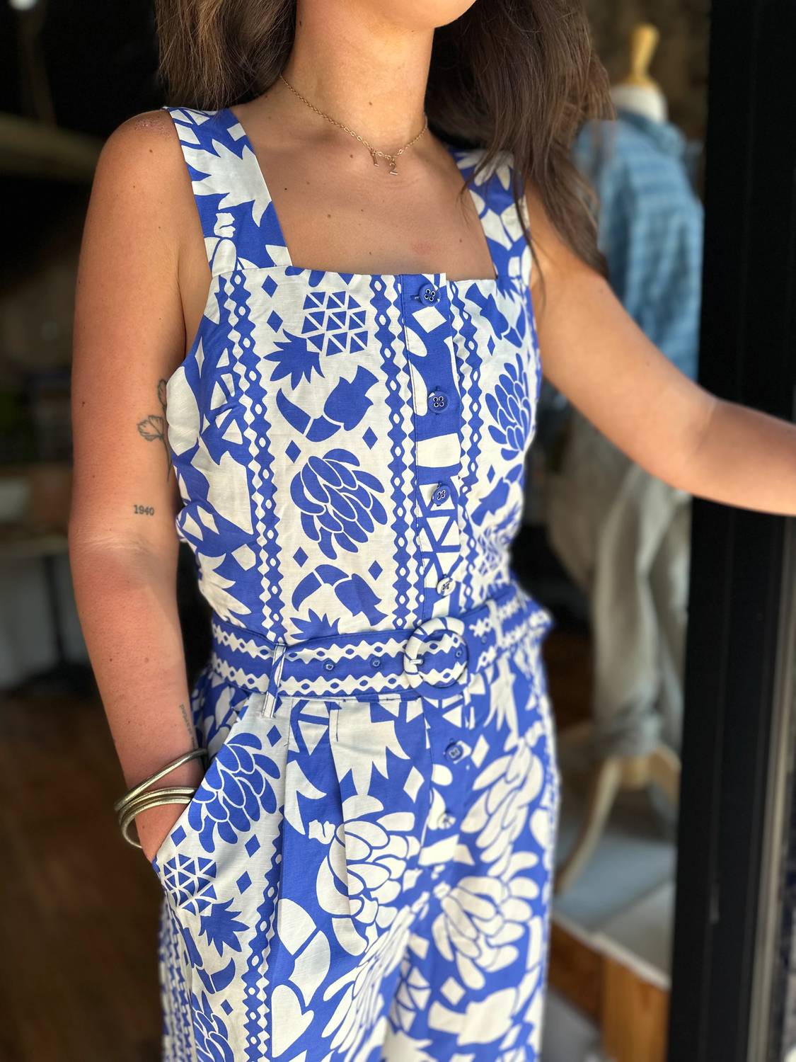Skies Are Blue - Dee Jumpsuit