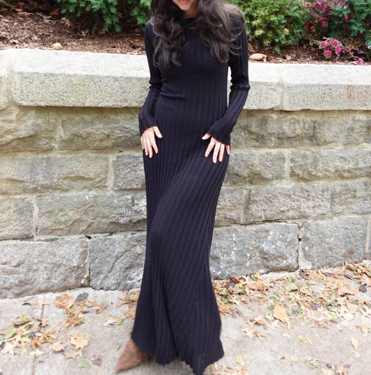 A.Ren - taylor sweater maxi dress