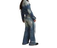 G-Star Rr 5620 Biker Baggy Selvedge Denim Jeans in dark blue - women's jeans - view 4