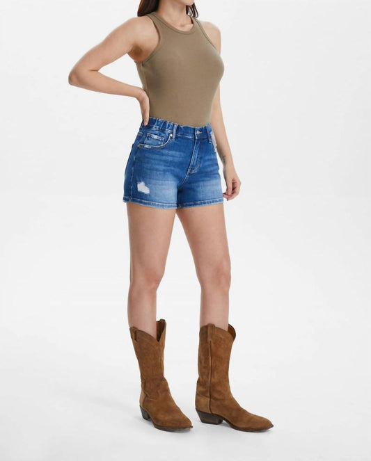 Bayeas - Erica High Rise Denim Short