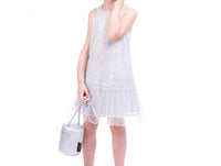Imoga - Girl's Nina Mesh & Chiffon Halter Dress