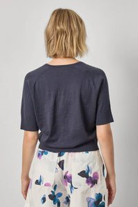 Lilla P - V-Neck Saddle Sleeve Sweater