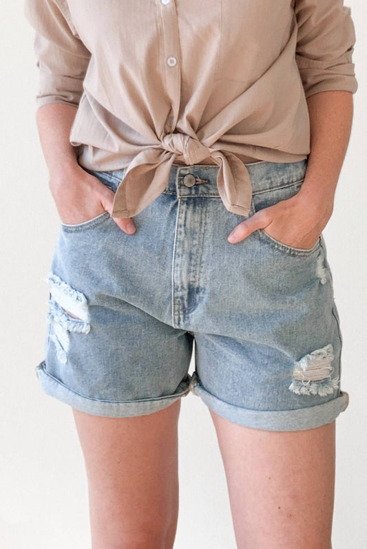 Cool Mom Denim Shorts