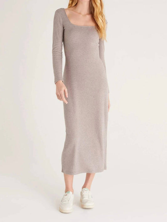 Haven Rib Midi Dress