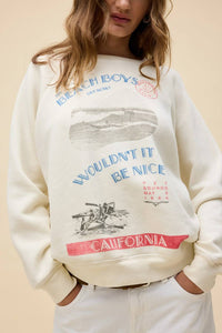 Daydreamer - Beach Boys Wouldn't It Be Nice Raglan Sweater