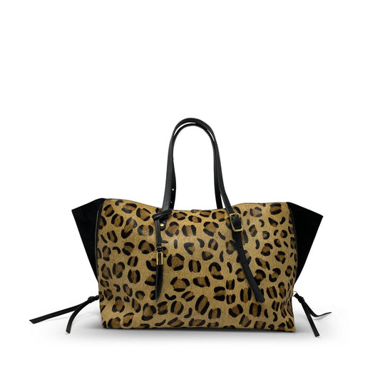 Kempton & Co. - Leopard Kingsbridge Tote