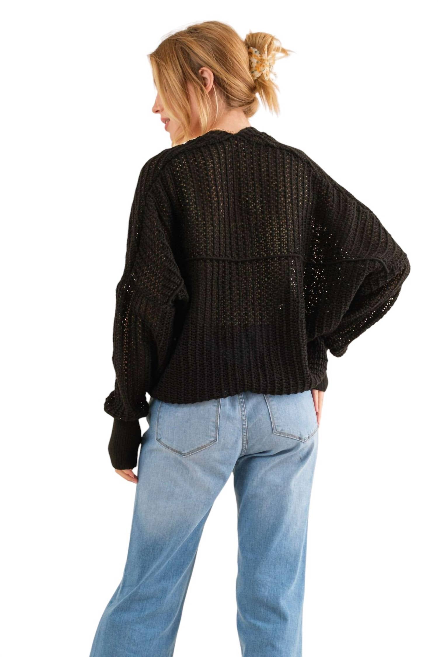 And The Why - How You Feel Bolero Cardigan