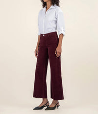 Kut From The Kloth - Meg High Rise Wide Leg Raw Hem Pants