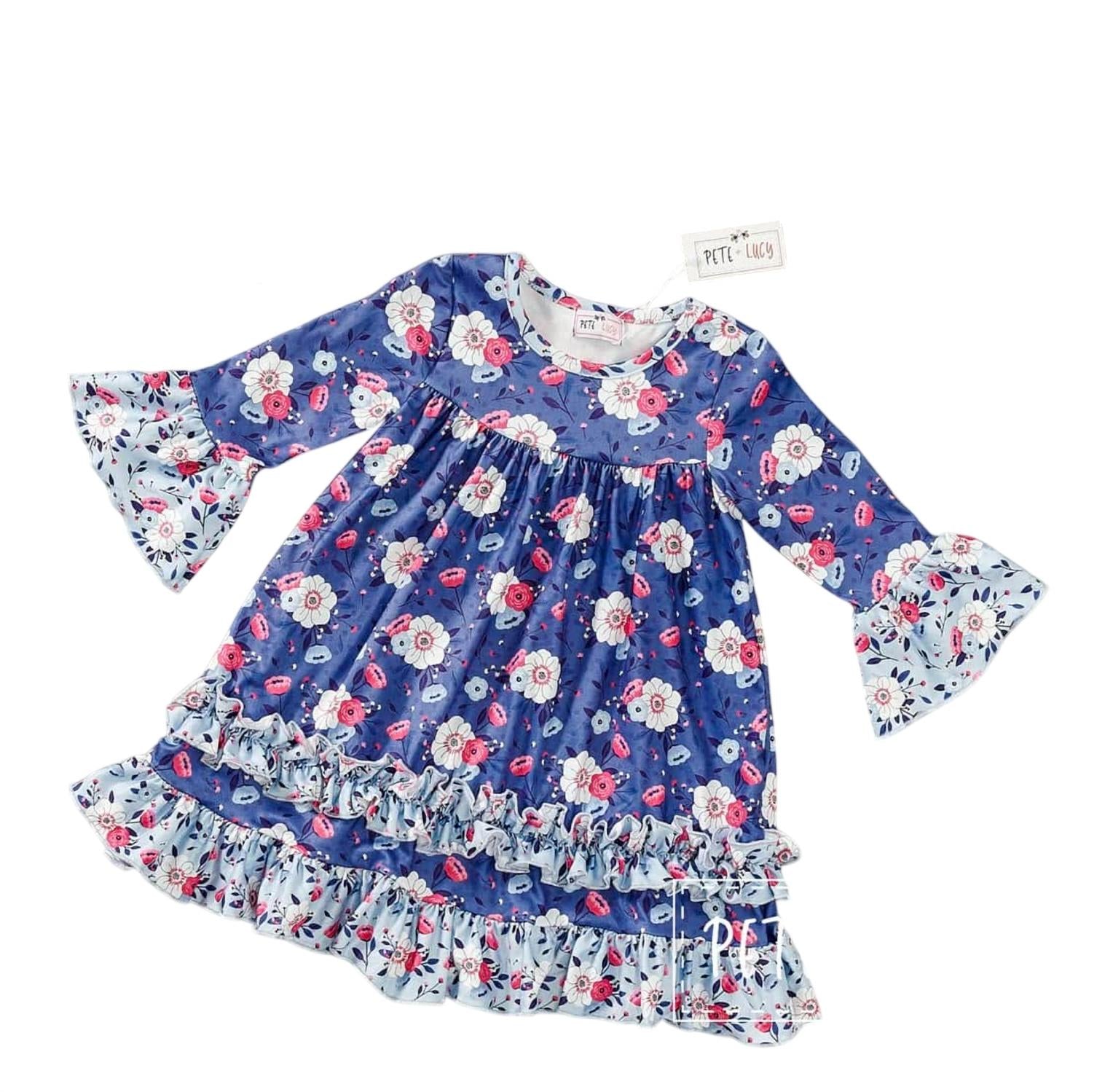 Pete + Lucy - Girls Country Denim Dress