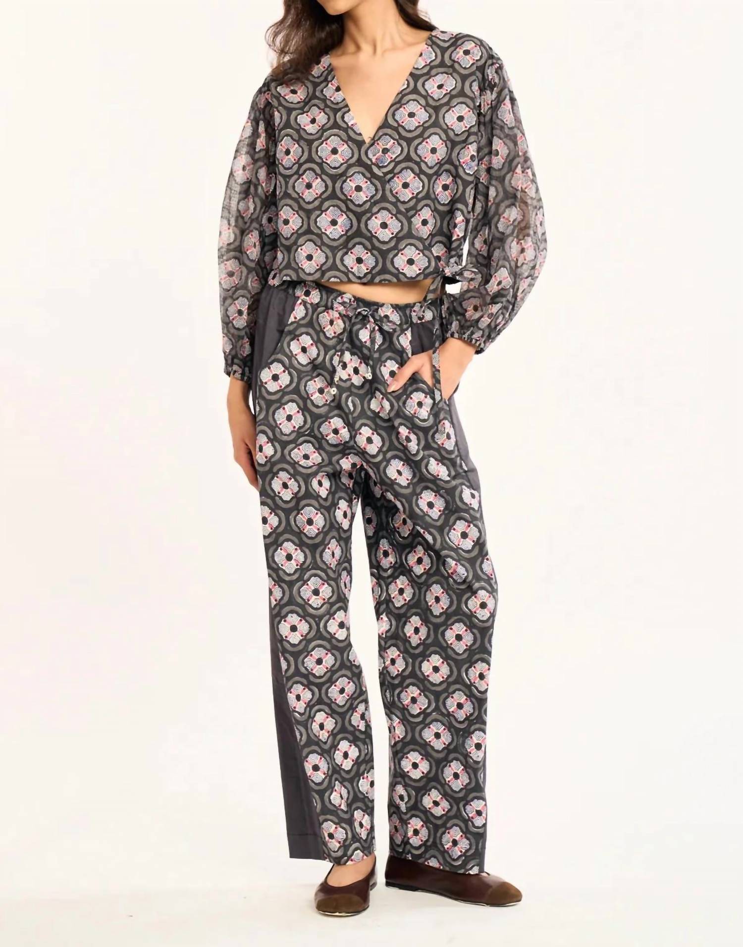 Rujuta Sheth - Sol Long-sleeve Top