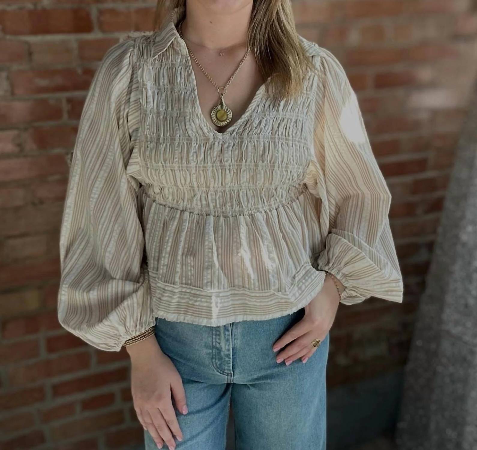 By Together - Wimberly Woven Top