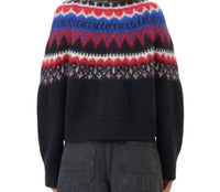 Closed - Cropped Jacquard Cardigan