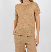 Elliott Lauren - Boatneck Tape Yarn Sweater