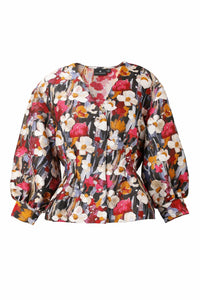 Emily Lovelock - Kiki V-neck Blouse