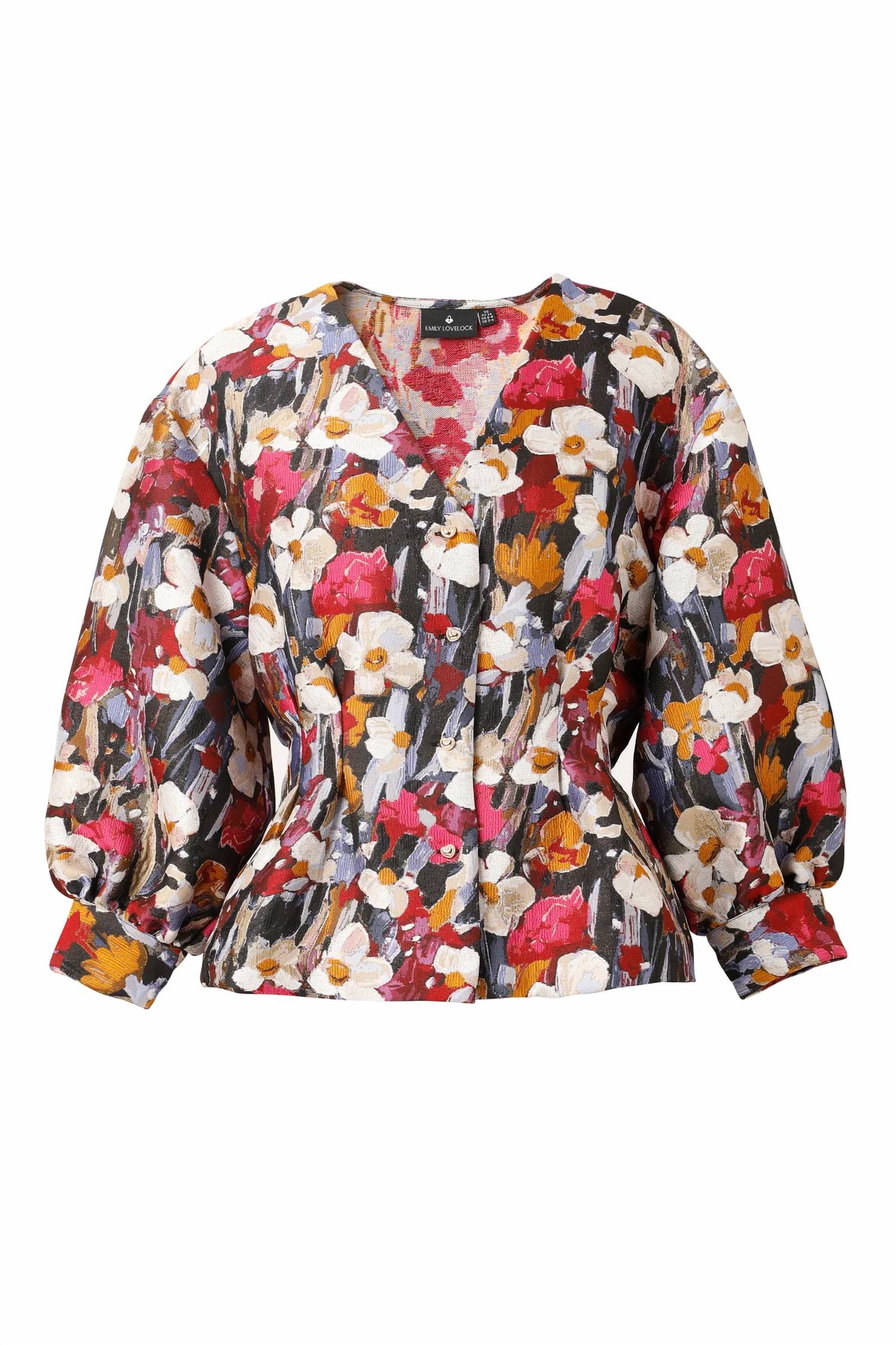 Emily Lovelock - Kiki V-neck Blouse
