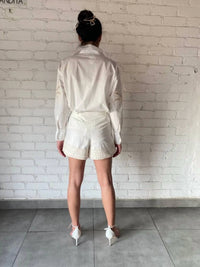 Hemant & Nandita - Buckle Belt Shorts