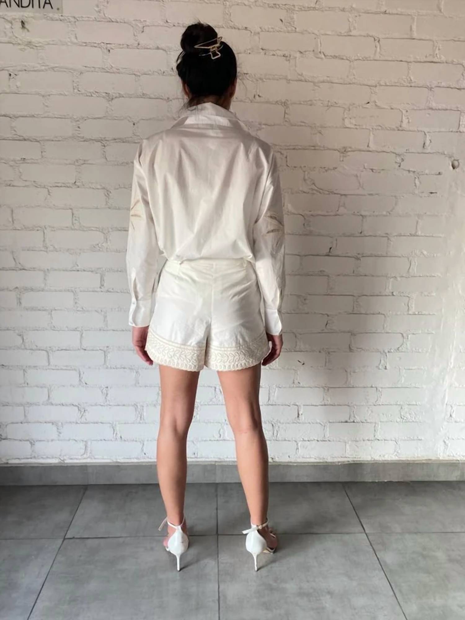 Hemant & Nandita - Buckle Belt Shorts