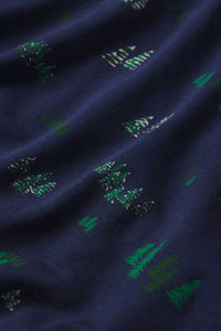 Eberjey - Gisele Pine Tree Print Long Pajama Set