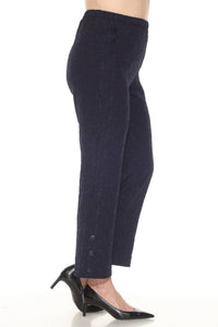 Joseph Ribkoff - Jacquard Pull On Ankle Pants