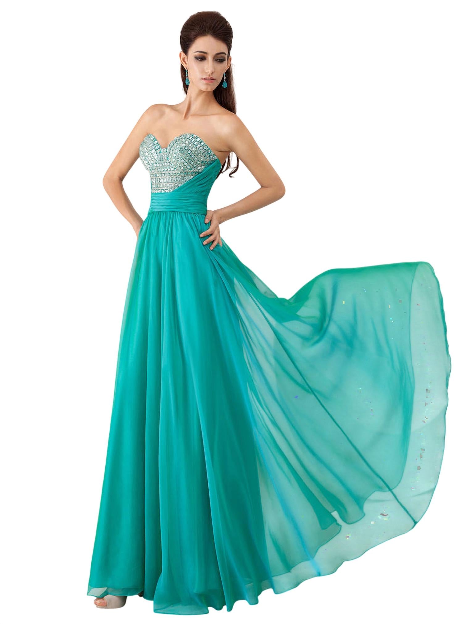 Angela & Alison - Beaded Prom Dress