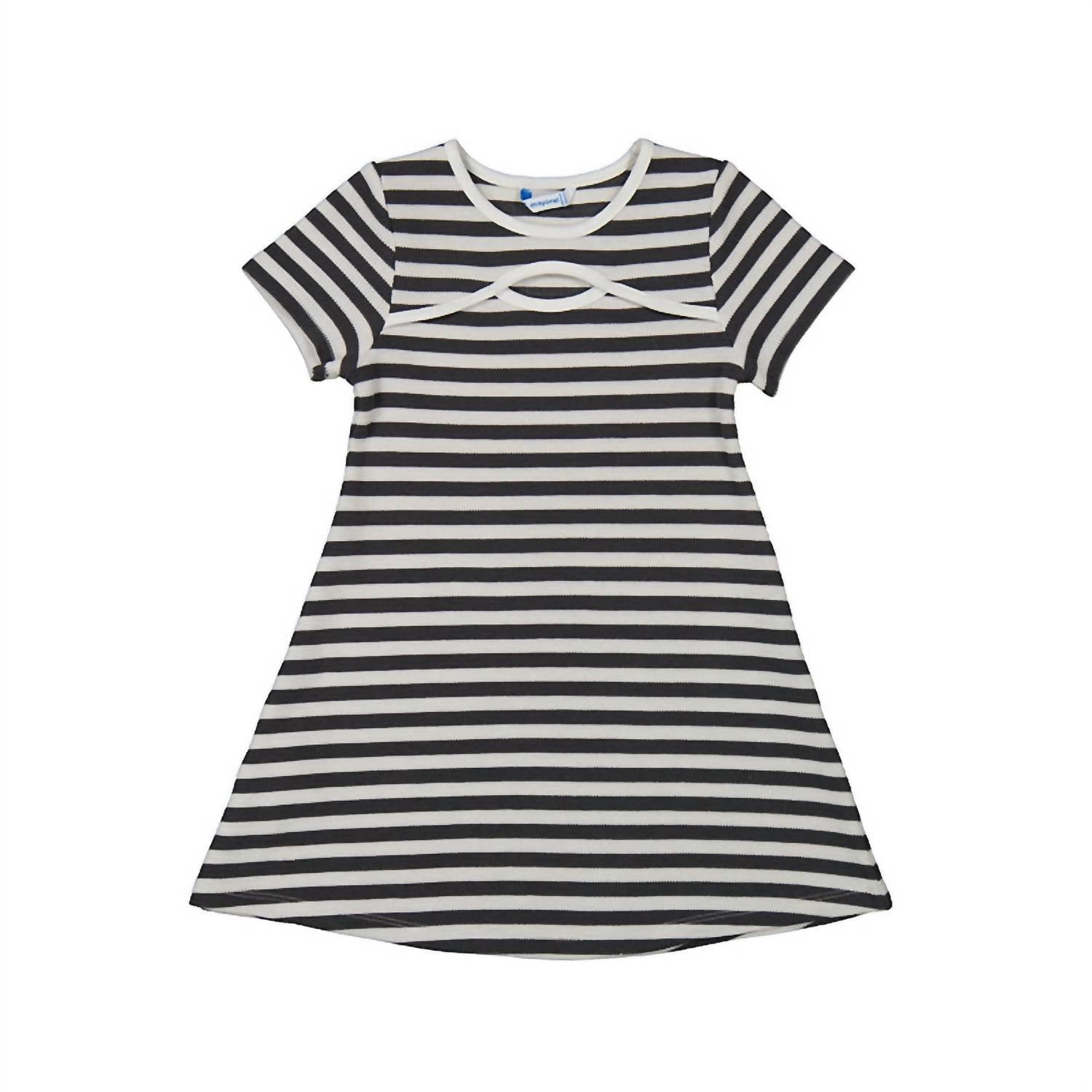 Mayoral - Girls' Stripes Dress