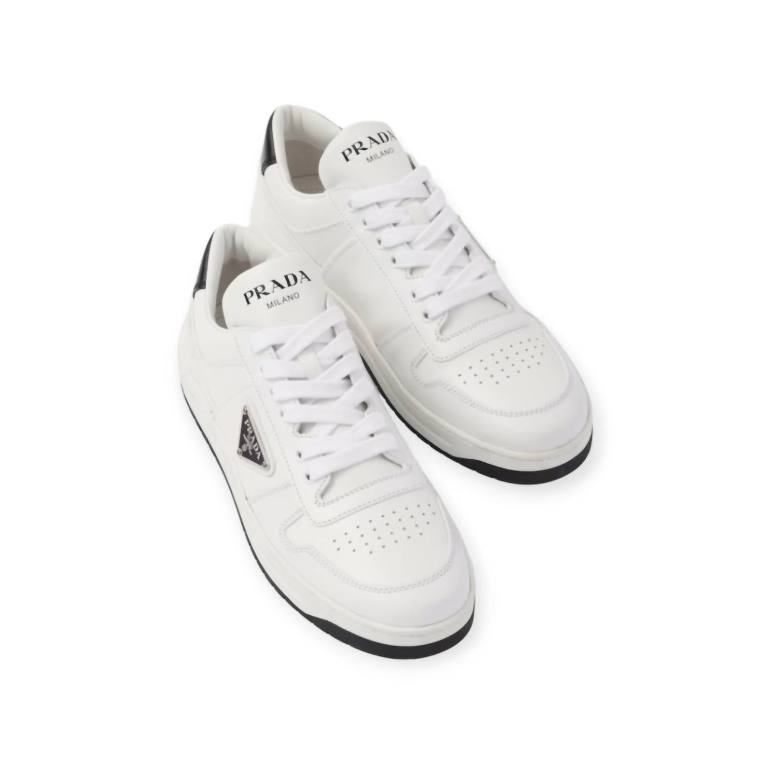 Prada - Women's Downtown Leather Sneakers